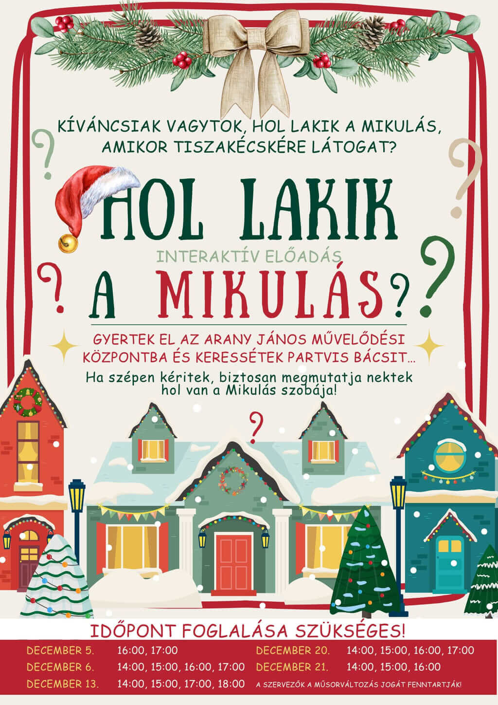 HOL LAKIK A MIKULÁS